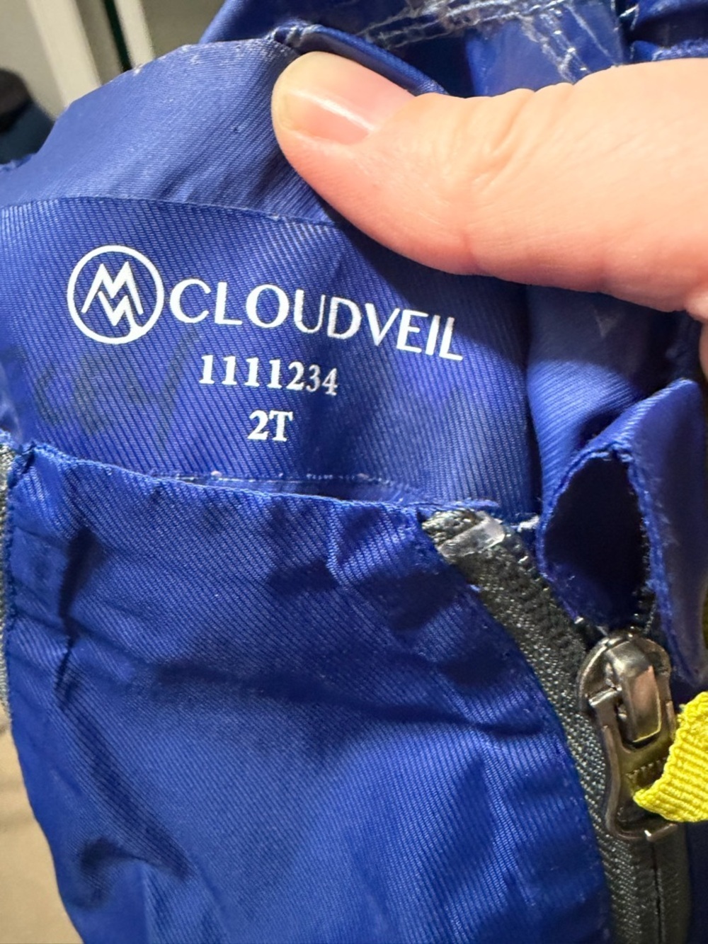 Cloudveil muddy buddy rain suit size 2t vvguc - Picture 6 of 6